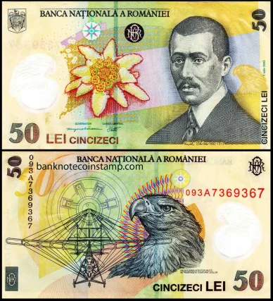 50 román lej