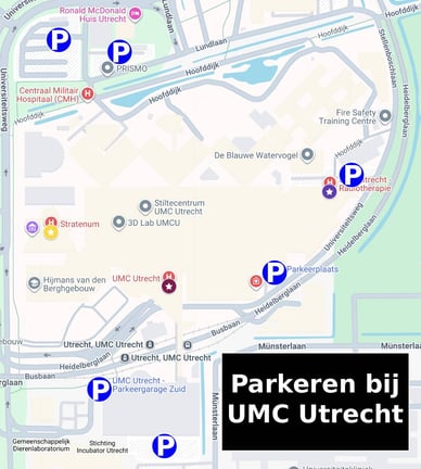 umc utrecht parkeren