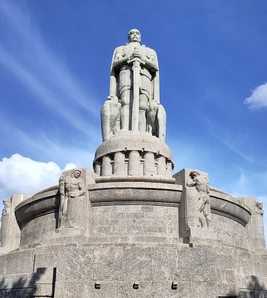 Bismarckmonument in Hamburg