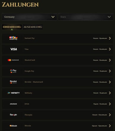 Zahlungsmethoden in Unbekannten Online-Casinos