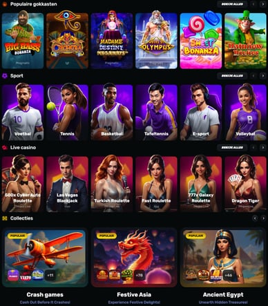 Wino 7 casino spellen