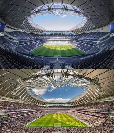 tottenham hotspur stadium capacity
