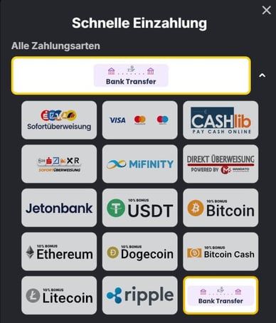 Golden Crown Casino Deposit