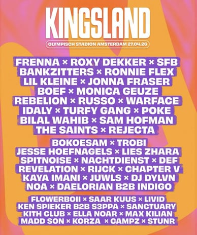 line up kingsland 2026