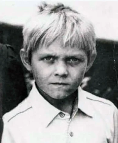 Oleksandr Usyk as a child growing up in Ukraine