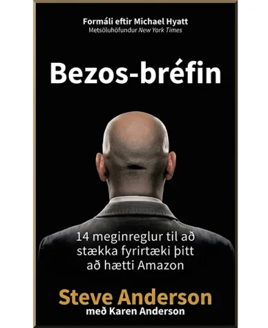 Bókin „Bréf Bezos: 14 meginreglur til að efla viðskipti þín eins og Amazon“ Bréf Bezos: 14 meginreglur til að efla viðskipti þín eins og Amazon