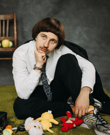 Стендап-комік Данило Повар, резидент Бродячого Stand Up Стендап-комік Данило Повар