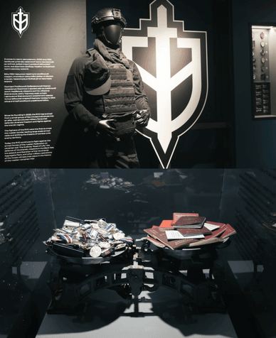 Виставка «RVC: THE SCALES OF FATE», яка присвячена бойовому шляху підрозділу Виставка «RVC: THE SCALES OF FATE»