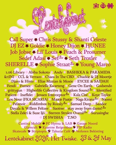 lentekabinet line up