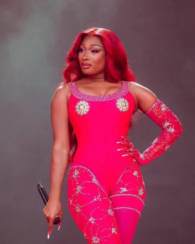 Megan Thee Stallion у вбранні FROLOV