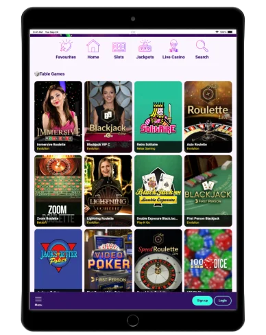 Slotbox Table Games Slotbox Table Games