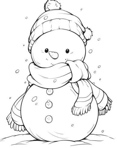 dibujos para colorear de Navidad