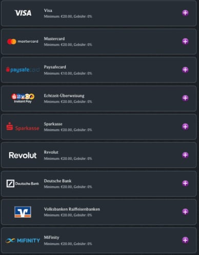 Deposit Casino Einzahlungen Astro Mania