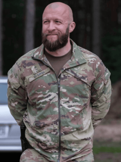 Заступник командира 3-ї окремої штурмової бригади Максим Жорін Максим Жорін