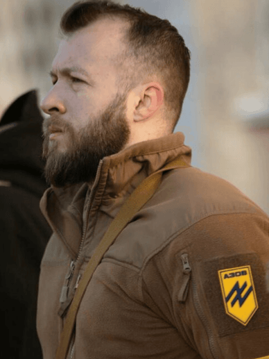 Максим Жорін, командир полку «Азов» Військовослужбовець Максим Жорін