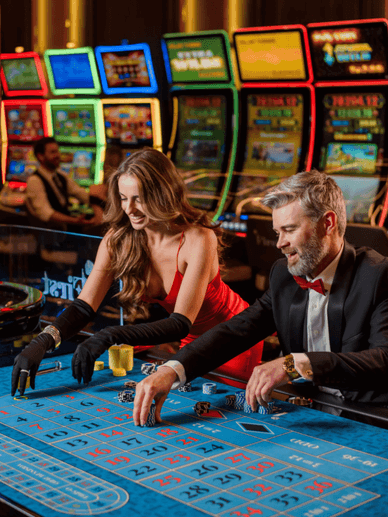 Процес гри за столом у залі First Casino Процес гри за столом в First Casino