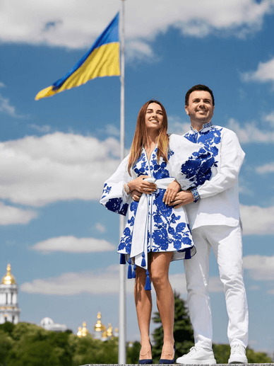 Григорій разом із дружиною Христиною Григорій та Христина