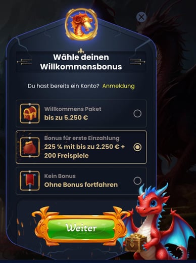 Registrierung Dragonslots Casino Registrierung