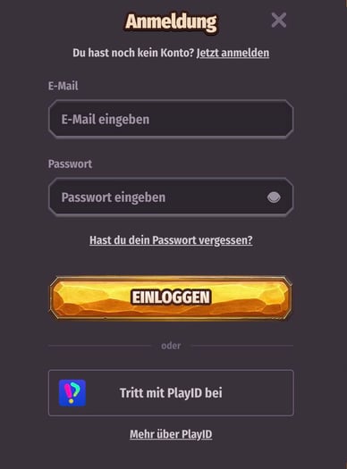 Einloggen in Casino Login Dragonia Casino Online