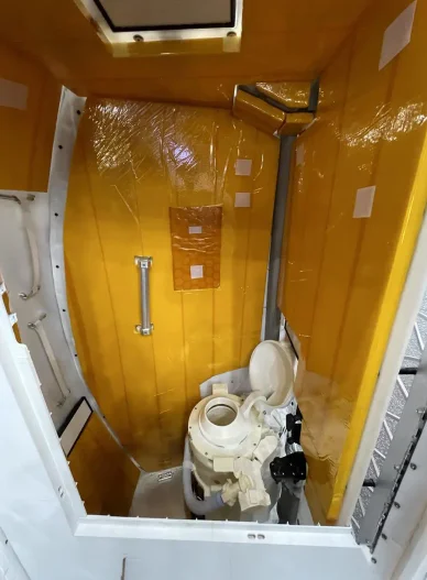 Mission Artemis II toilettes du vaisseau Orion.