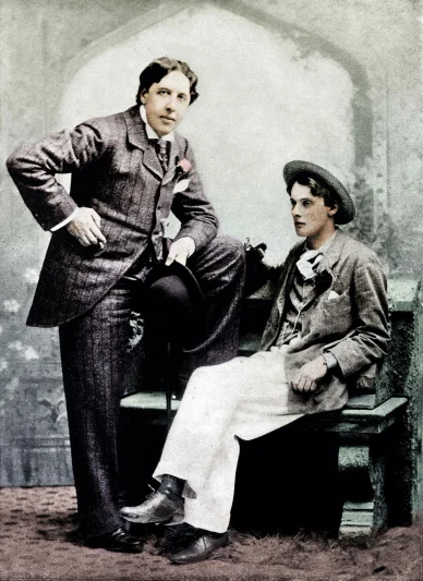 Oscar Wild and Alfred Douglas