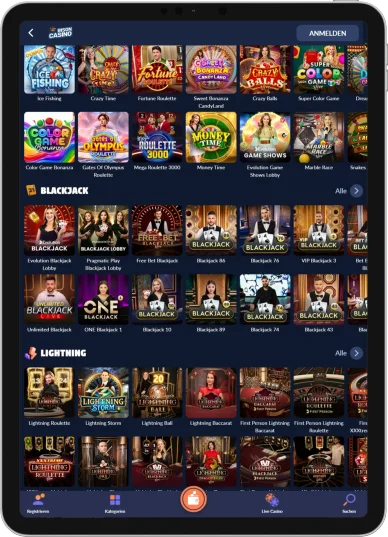 Live-Spiele Bison Casino Bison live casino