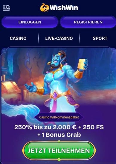 Casino Willkommensbonus Wish Win Casino Willkommensbonus