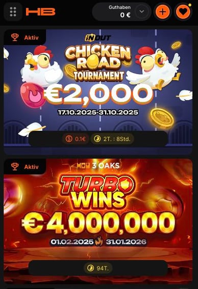 Turniere in Casino Turniere Hertzbetzcasino