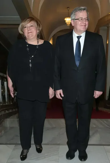 Życie prywatne Bronisław Komorowski z żoną