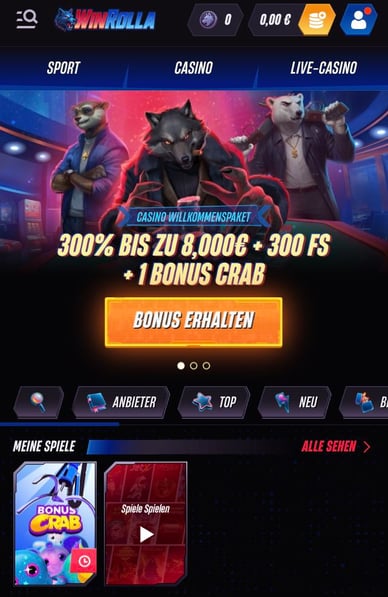 WinRolla Mobile Casino