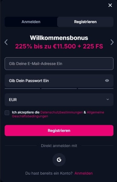 Casino Registrierung Betsio Casino Anmeldung