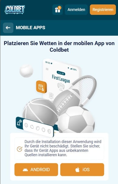 Coldbet App Casino