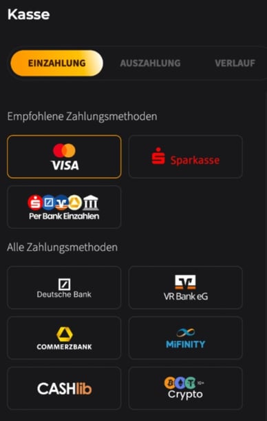 Einzahlungs im Online Casino Einzahlungs Wildchancecasino