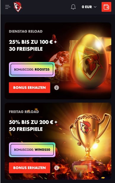 Casino Boni Casino Rooster Bet Boni