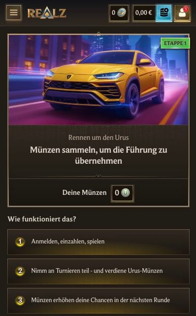 Turniere Online Casino Realz-Casino Turniere