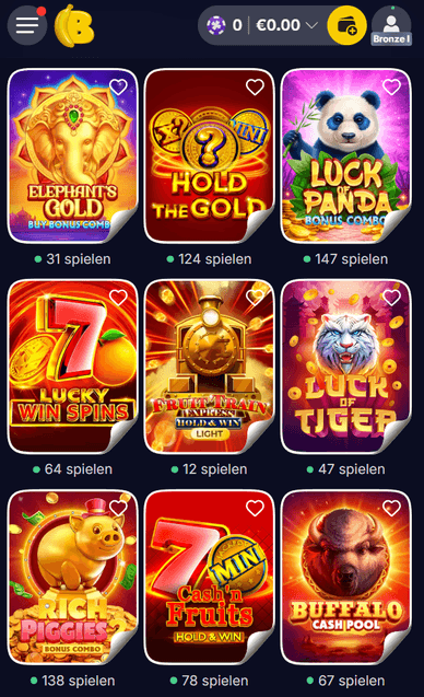 Jackpot-Spiele Casino Bananzia Jackpot Casino