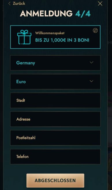 Die letzte Phase der Dolly Casino Registrierung