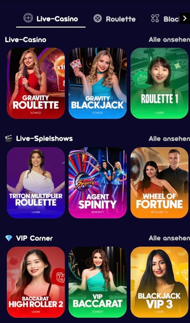 Spinsino Live Casino