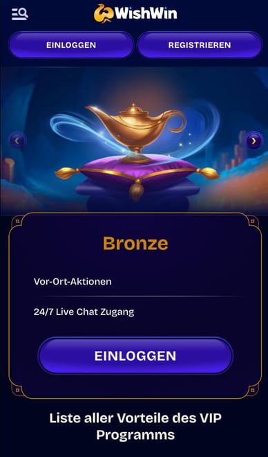 Wisch-Win Casino Vip