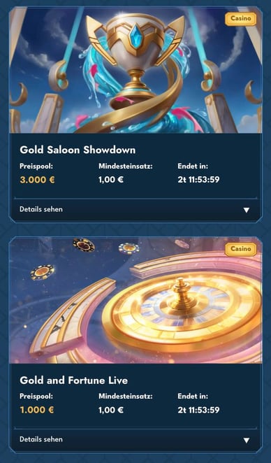 Aktuelle Turniere im Jahr 2025 Casino OceanSpin Turniere