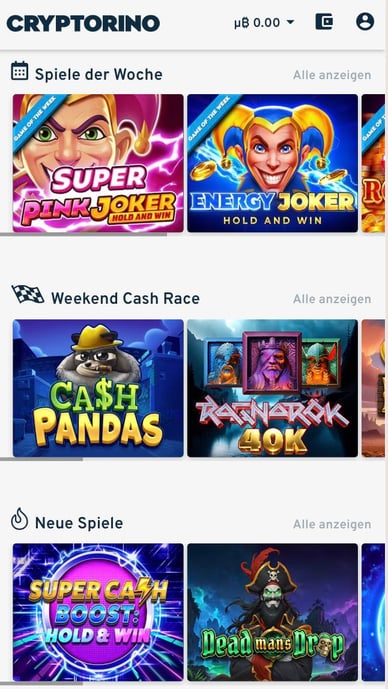 Cryptorinocasino Slots