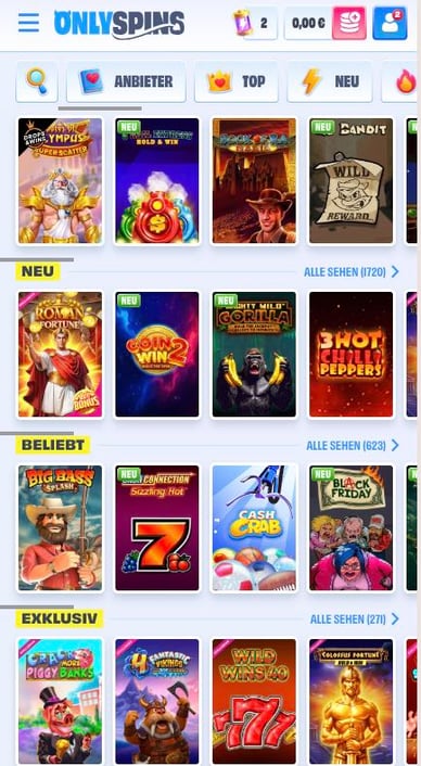 Casino Automaten Casino OnlySpins Slots