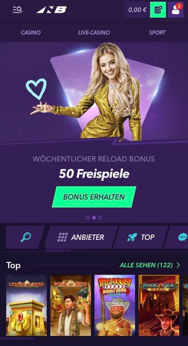 Nao Bet Mobile Casino