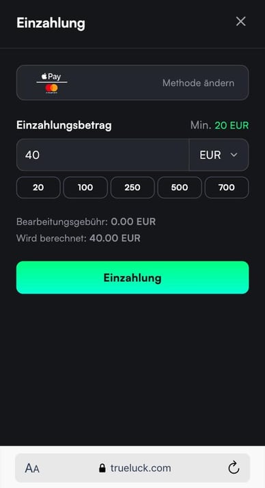 Die besten Apple Pay Online-Casinos – TrueLuck