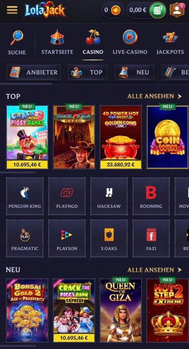 Casino Online Slots Casino Lolajack Slots