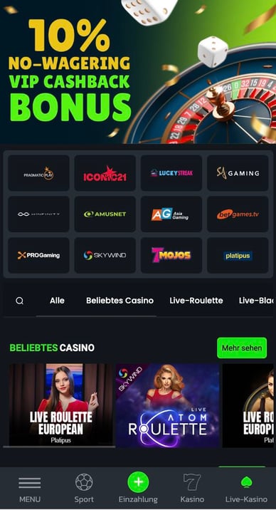 Erfahrungen der mobilen Version Mobile Version Velobet Casino Deutschland