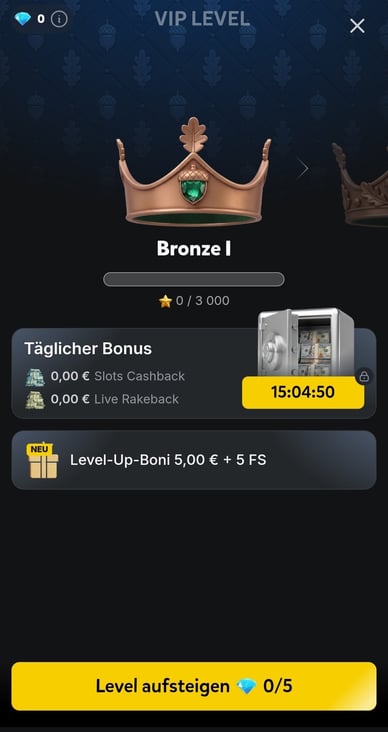 VIP-System im Casino VIP-Club im Kingia Casino Online