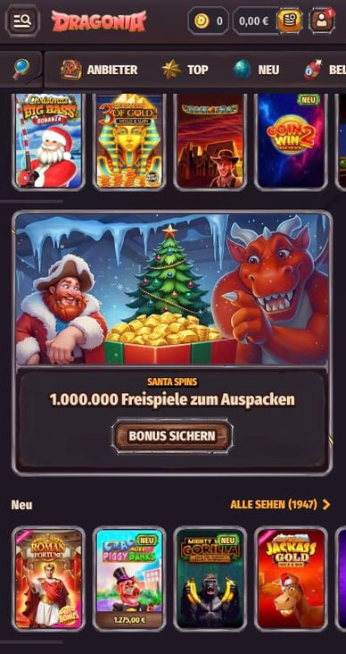 Casino Mobile Version Dragonia Mobile Casino