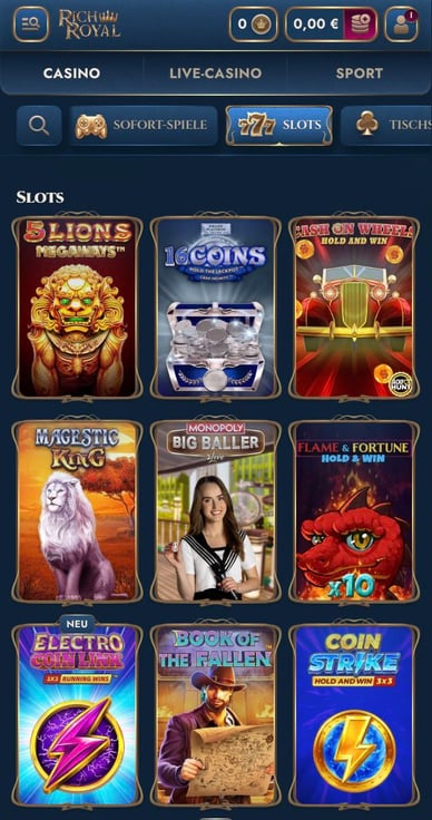 Casino RichRoyal Slots