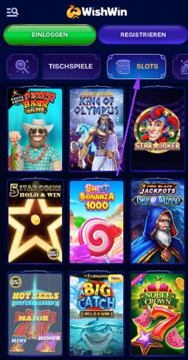 Wish-Win Online Casino Slots